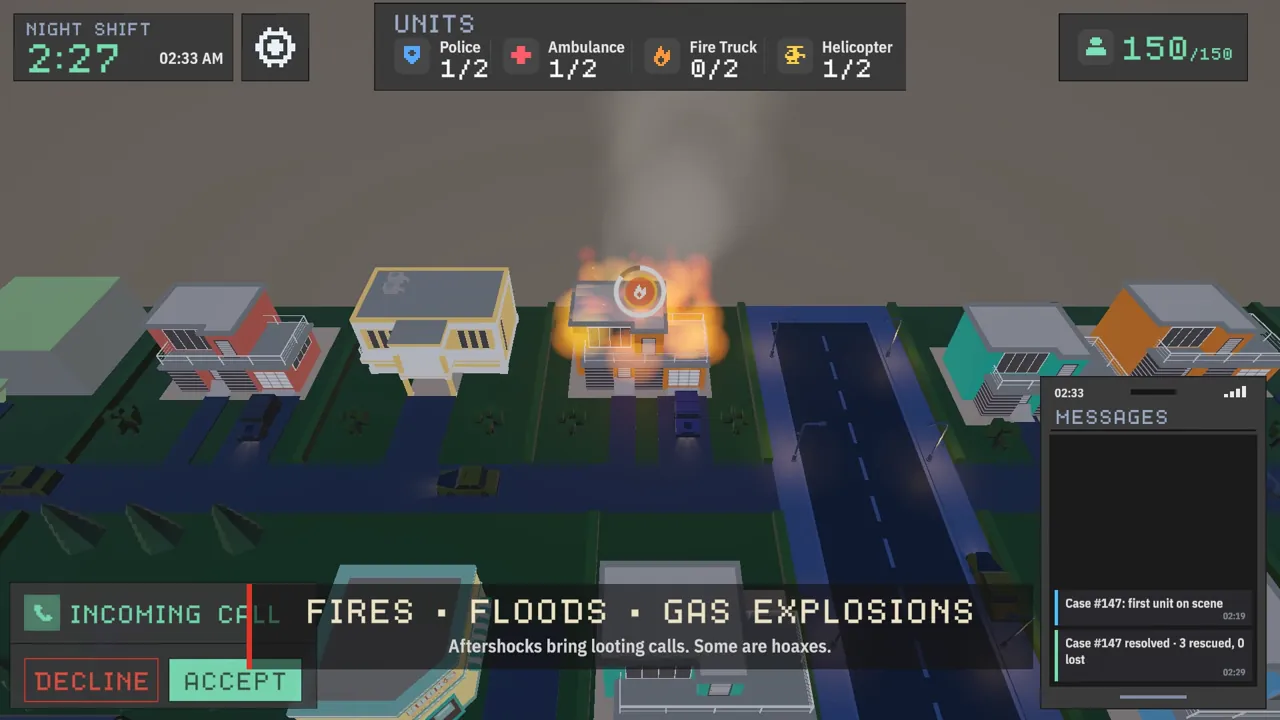 SIGN Phase 2: a fire incident on the map