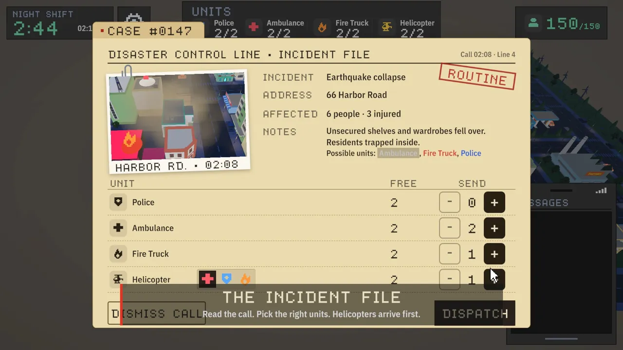 SIGN Phase 2: the incident file