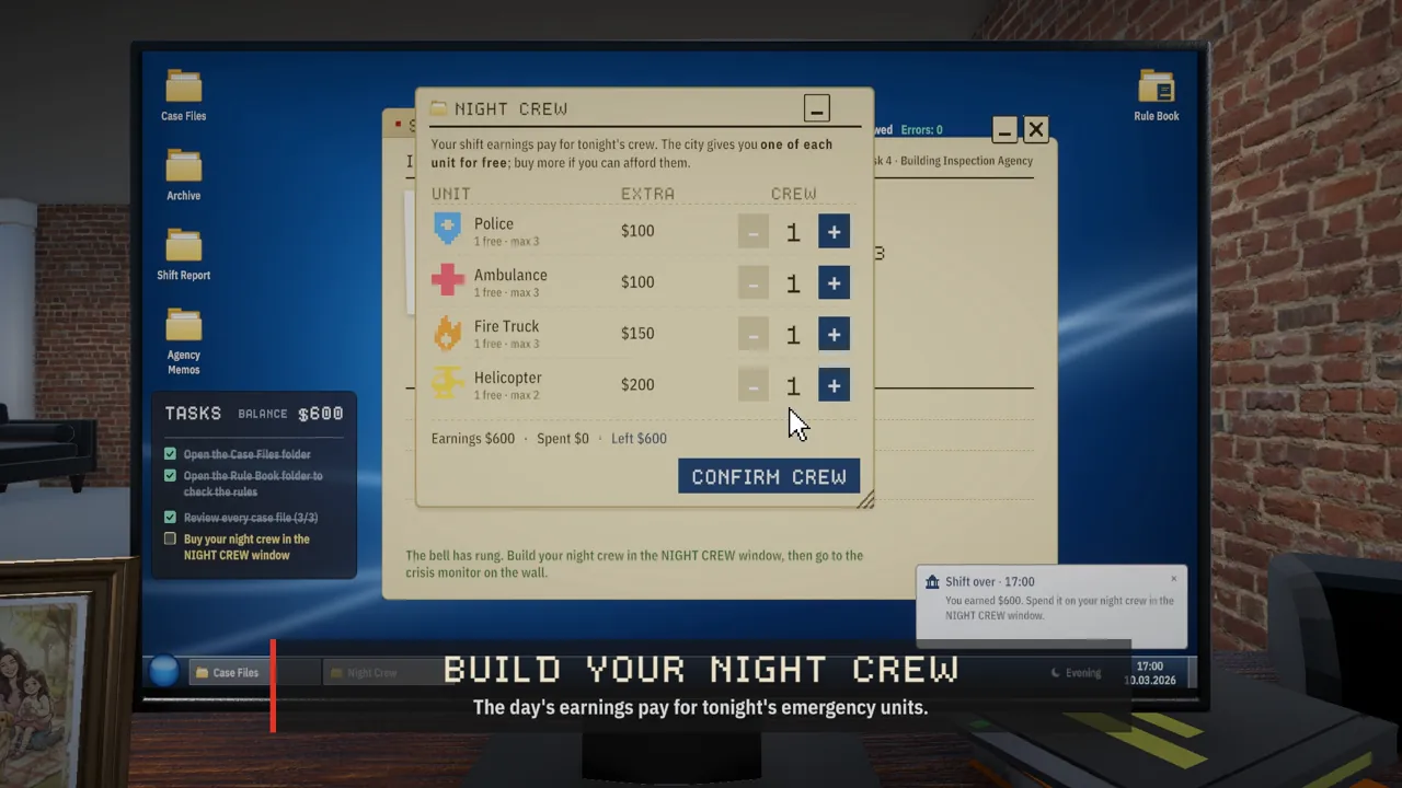 SIGN: buying the night crew